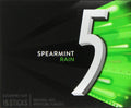 Wrigley's 5 Rain Spearmint Gum – Long Lasting Chewing Gum, 10 Packs
