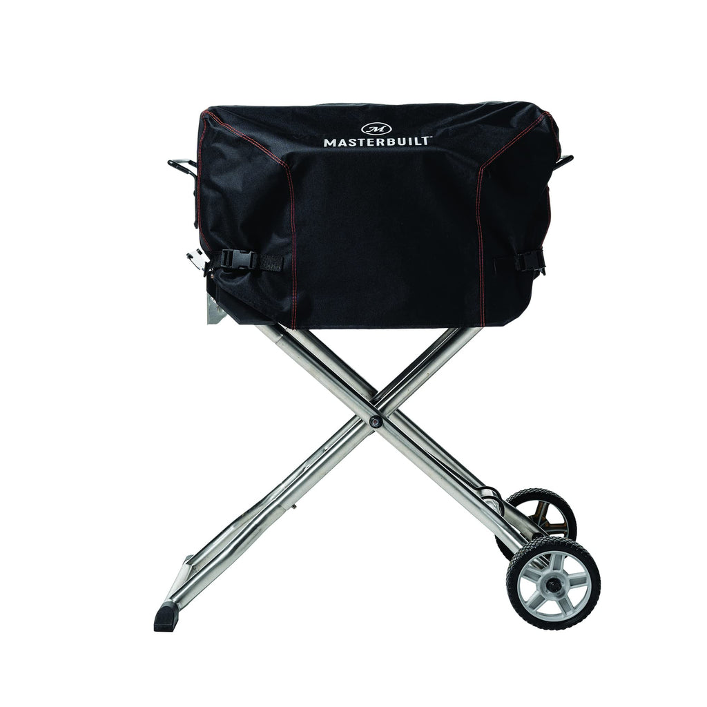 Masterbuilt Portable Charcoal Grill Cover – Durable UV-Resistant Black