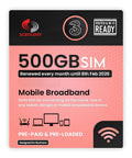 Three 500GB 5G Data SIM – Uncapped Monthly Preloaded Until 2026