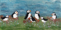 Artfelt Puffin Picture Felt Kit – DIY Merino Wool Wet & Needle Felting