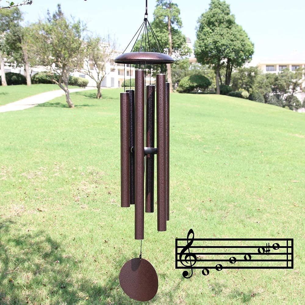 Astarin 45 Inch Large Wind Chimes - Deep Tone Memorial Outdoor Decor