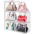 Jolof Store Clear Acrylic Handbag Organizer – 5 Pack Stackable Storage
