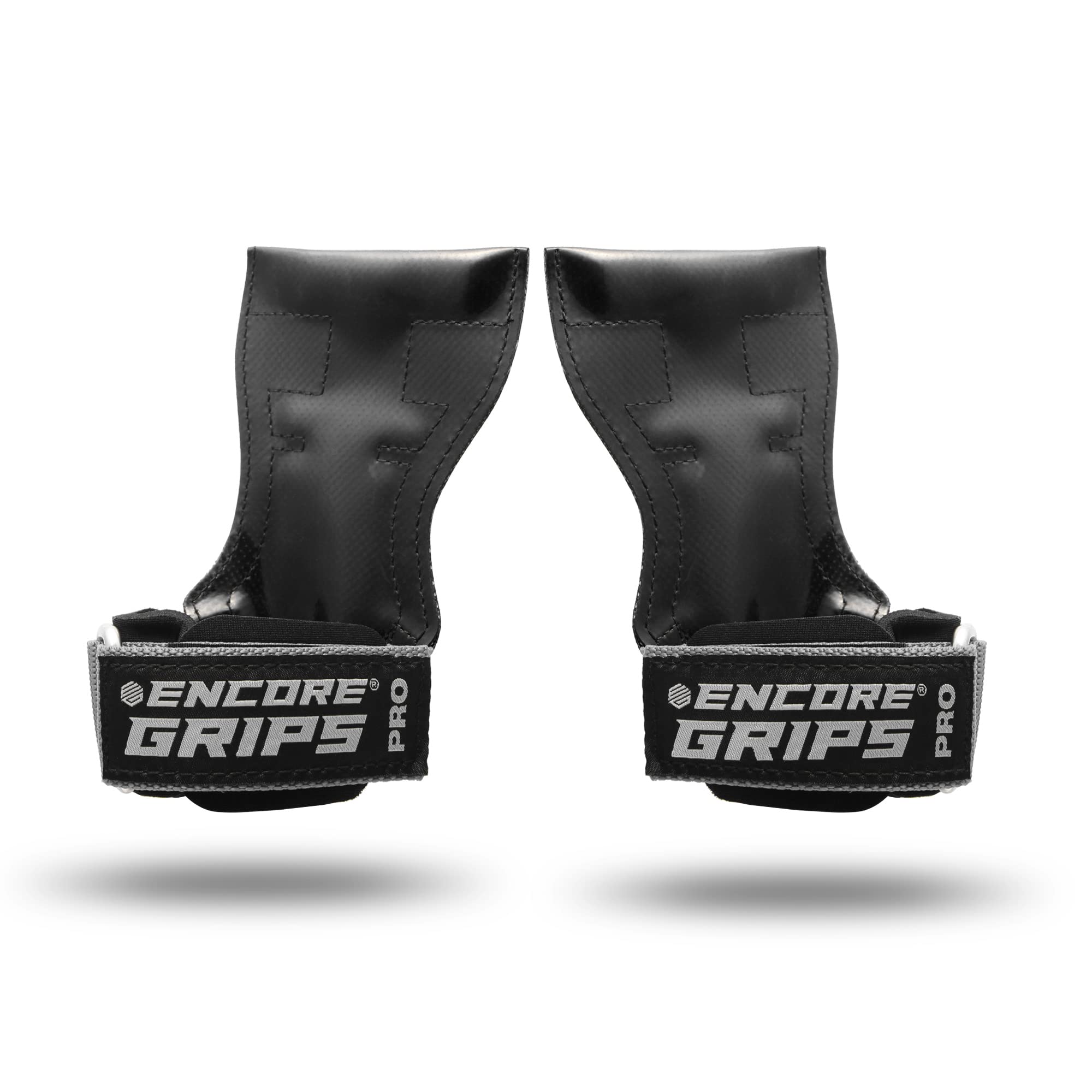 Encore Grips Lifting Straps – Rubber Weightlifting Wrist Support Pair