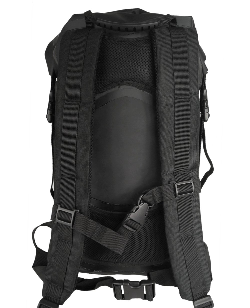 Lomo 30L Waterproof Dry Bag Rucksack – Black Roll Top PVC Daysack