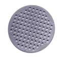 VSUSN Round Anti-Slip Shower Mat | 55cm Non-Slip Bathtub Mat - Grey