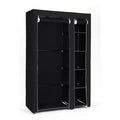 SONGMICS Portable Fabric Wardrobe | Double Clothes Storage Organiser