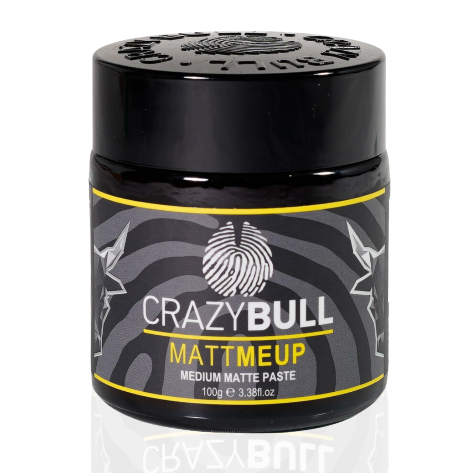 Crazy Bull MattMeUp Hair Paste – Natural Matte Finish Medium Hold