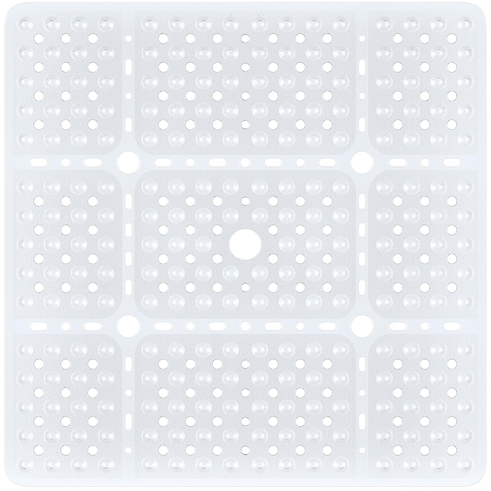 XIYUNTE Large Square Shower Mat – 70x70cm Non-Slip Anti-Mould Mat