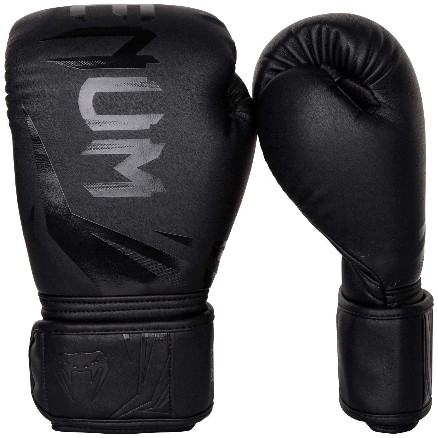 Venum Challenger 3.0 Boxing Gloves – 14 Oz Triple Density Foam – Black