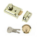 Yale Traditional Nightlatch | 60mm Front Door Lock – Brass Finish