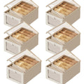 Tosoda Wardrobe Storage Organiser Boxes with Lids for Clothes Trousers - image 1