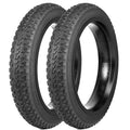 GRELiving 24x3.0 Inch E-Bike Fat Tyres | Heavy Duty Bicycle Tyre (Pack of 2)