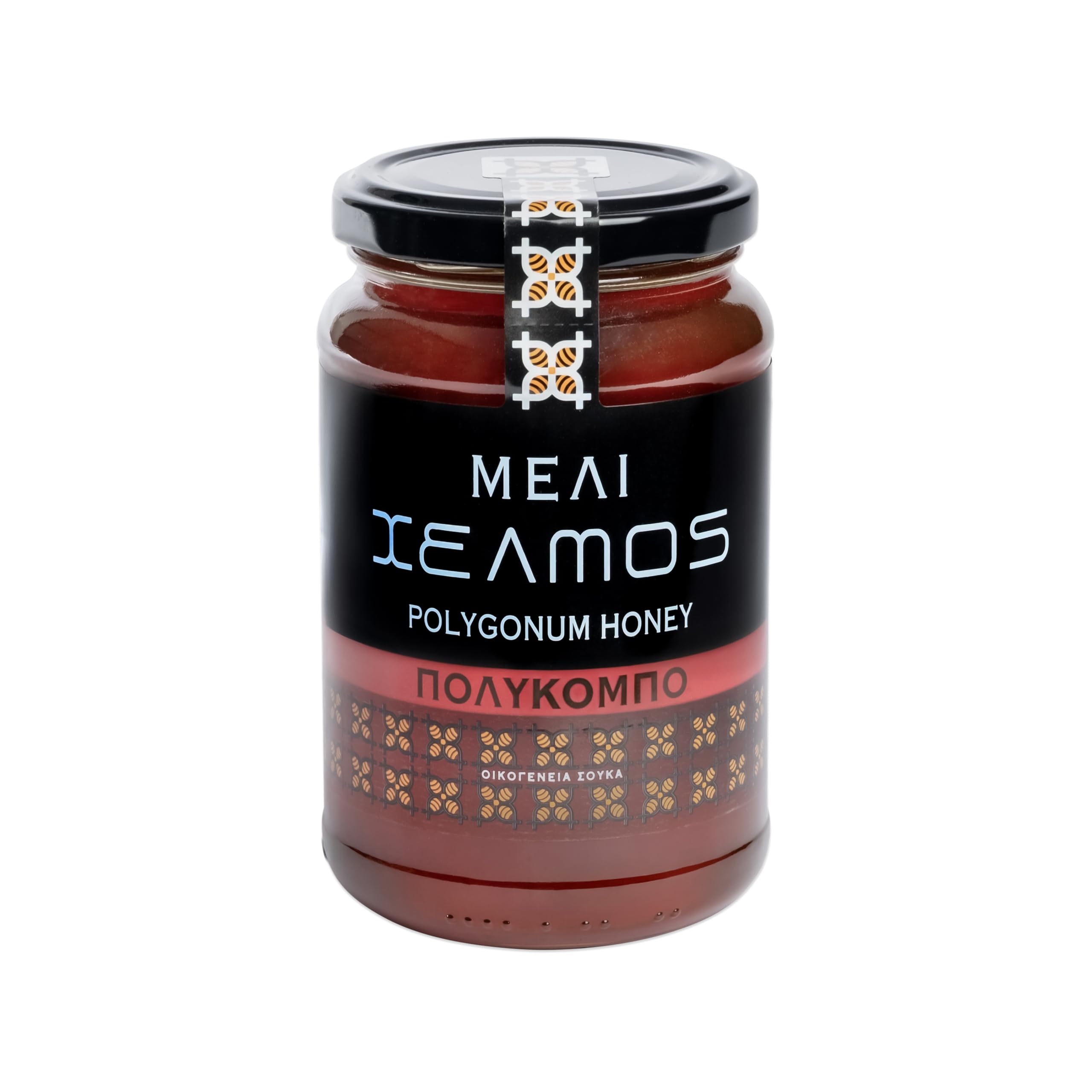 Helmos Greek Polygonum Honey – Raw and Unpasteurized Honey, 480g