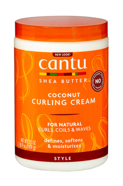 Cantu Coconut Curling Cream for Natural Hair - Shea Butter - 709g