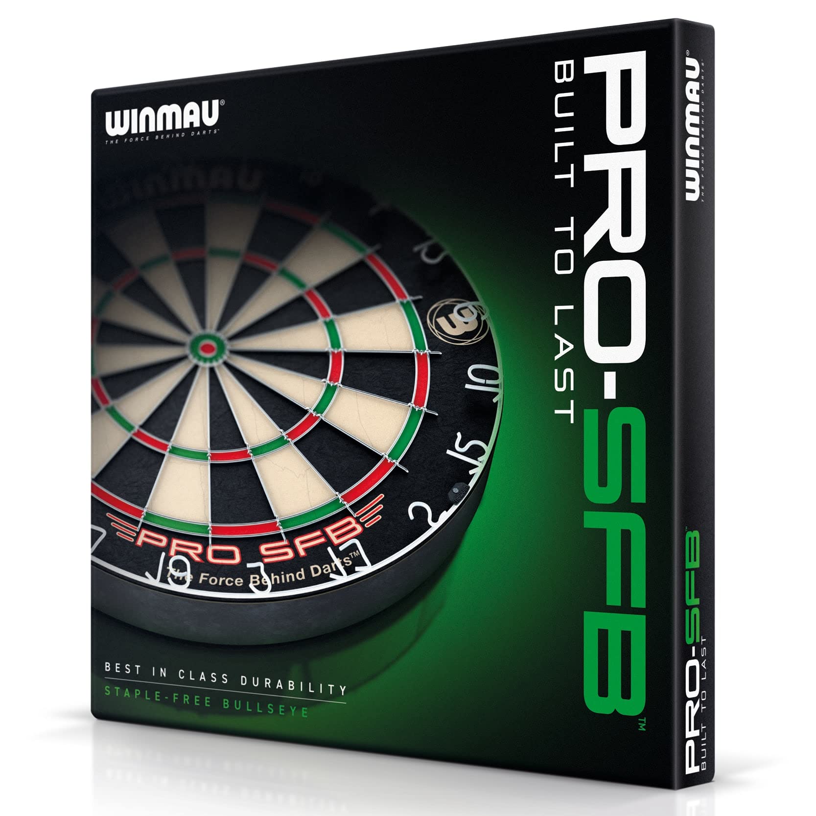 Winmau Pro SFB Bristle Dartboard – Professional Sisal Steel Tip Board