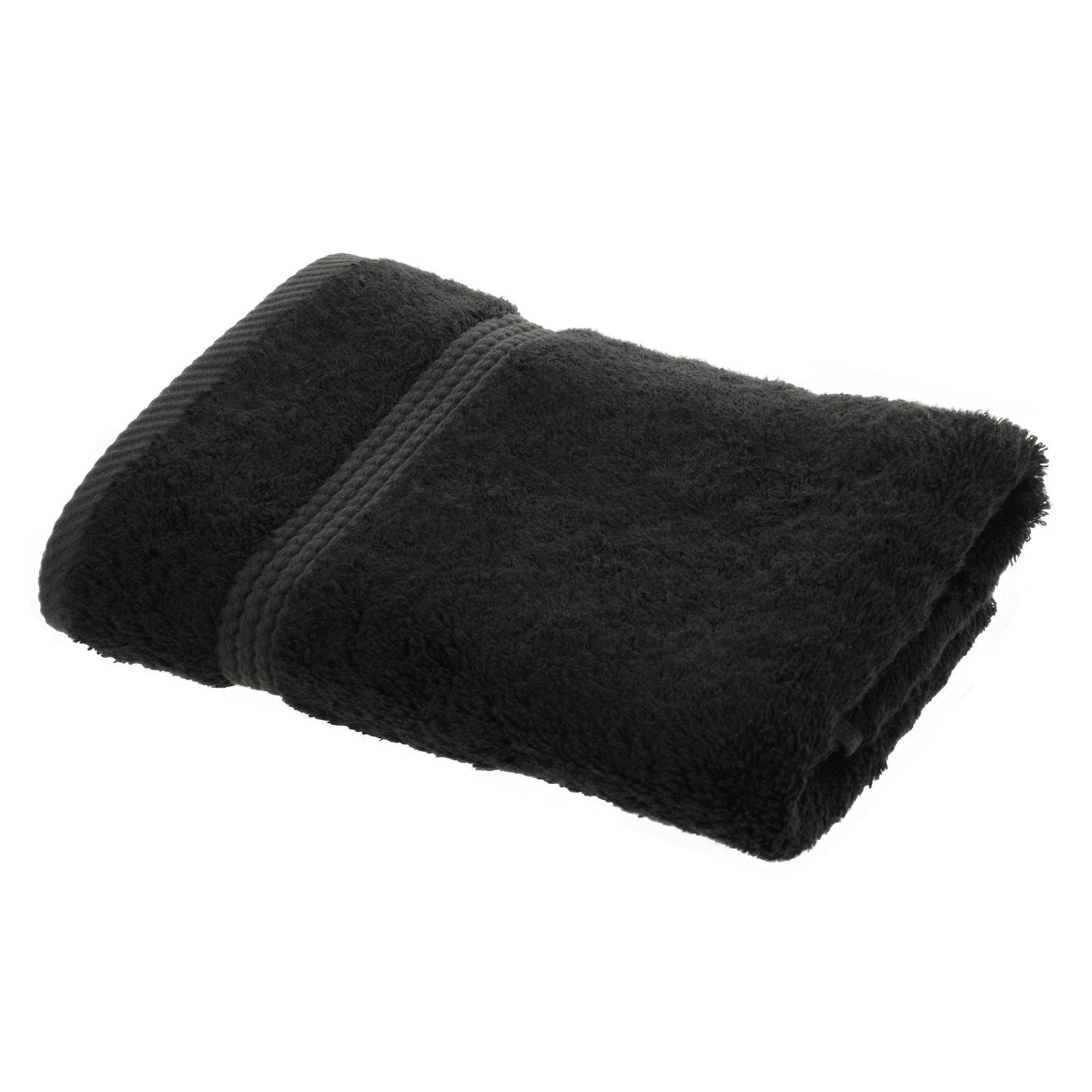 Bamboo Bliss Luxury Bath Towel – Soft Black 70x140cm