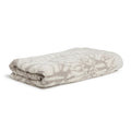 Möve Brooklyn Botanic Bath Towel – Cotton Linen Blend – Natural/Cashmere