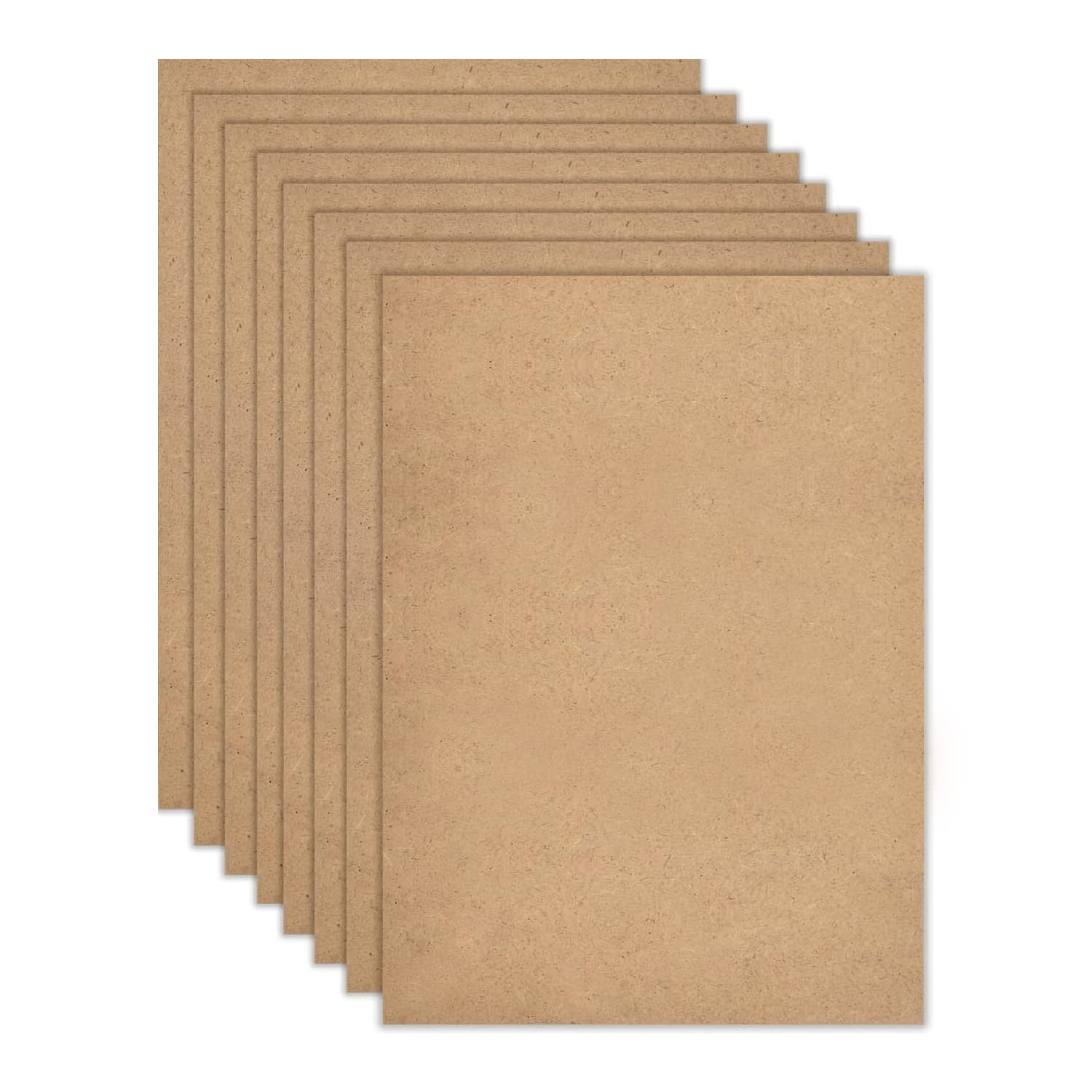 TSKDKIT A4 MDF Wood Boards for Crafts | 2mm Laser Engraving Sheets | 8pcs