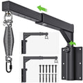 BeneLabel Heavy Bag Wall Mount Hanger | Adjustable 44-64cm Silent Swivel