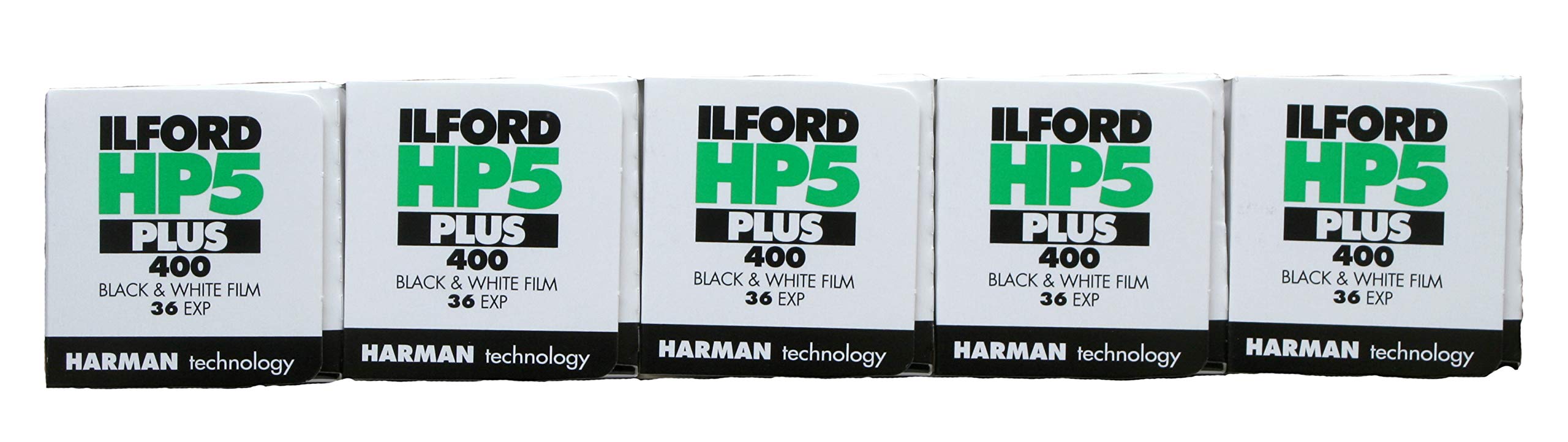 Ilford HP5 Plus 35mm Black and White Film - 36 Exposures (5 Rolls)