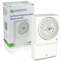 Lowenergie 24hr Mechanical Wall Timer Switch | 16A Hardwired 3000W