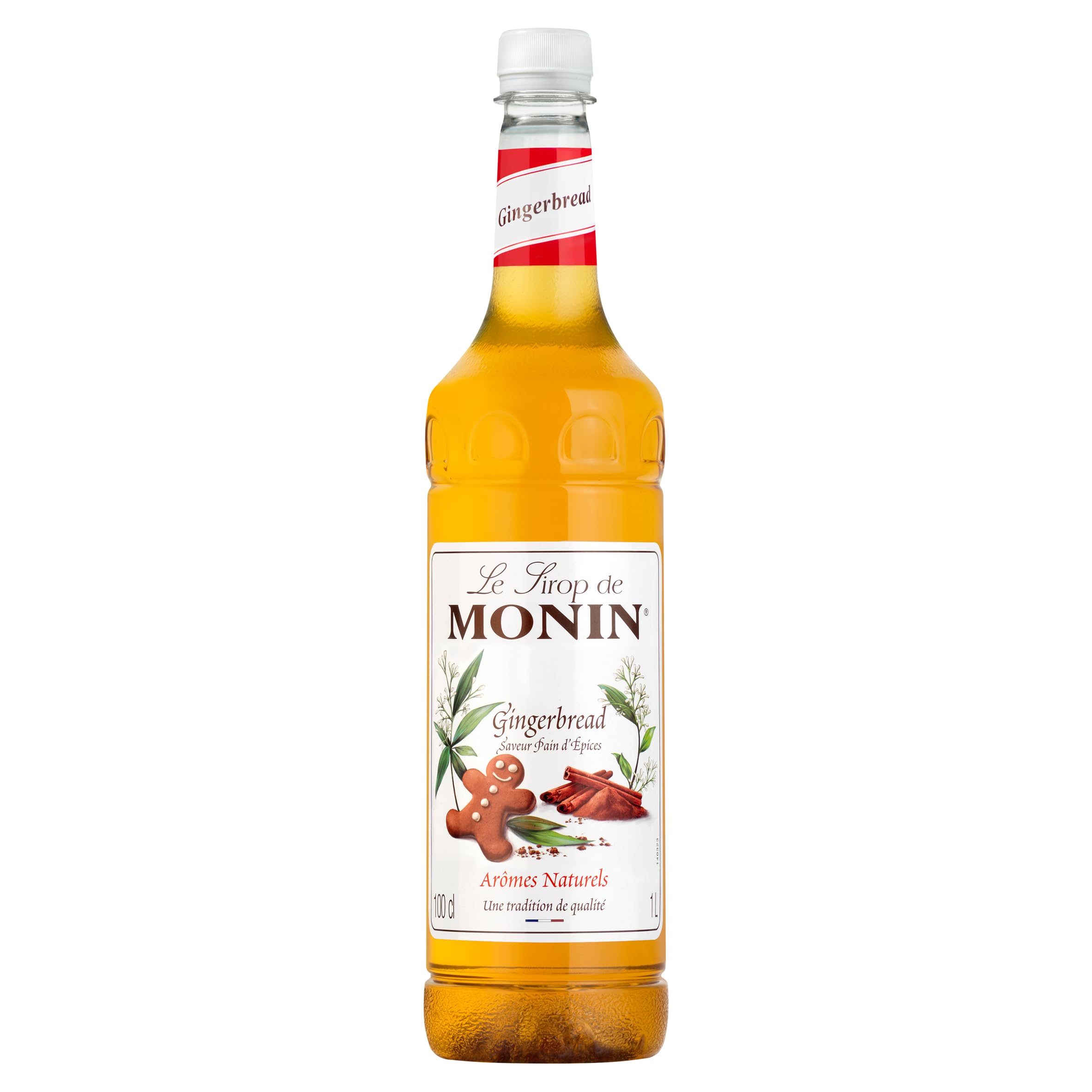 Monin Gingerbread Syrup 1L – Natural Coffee and Cocktail Mixer