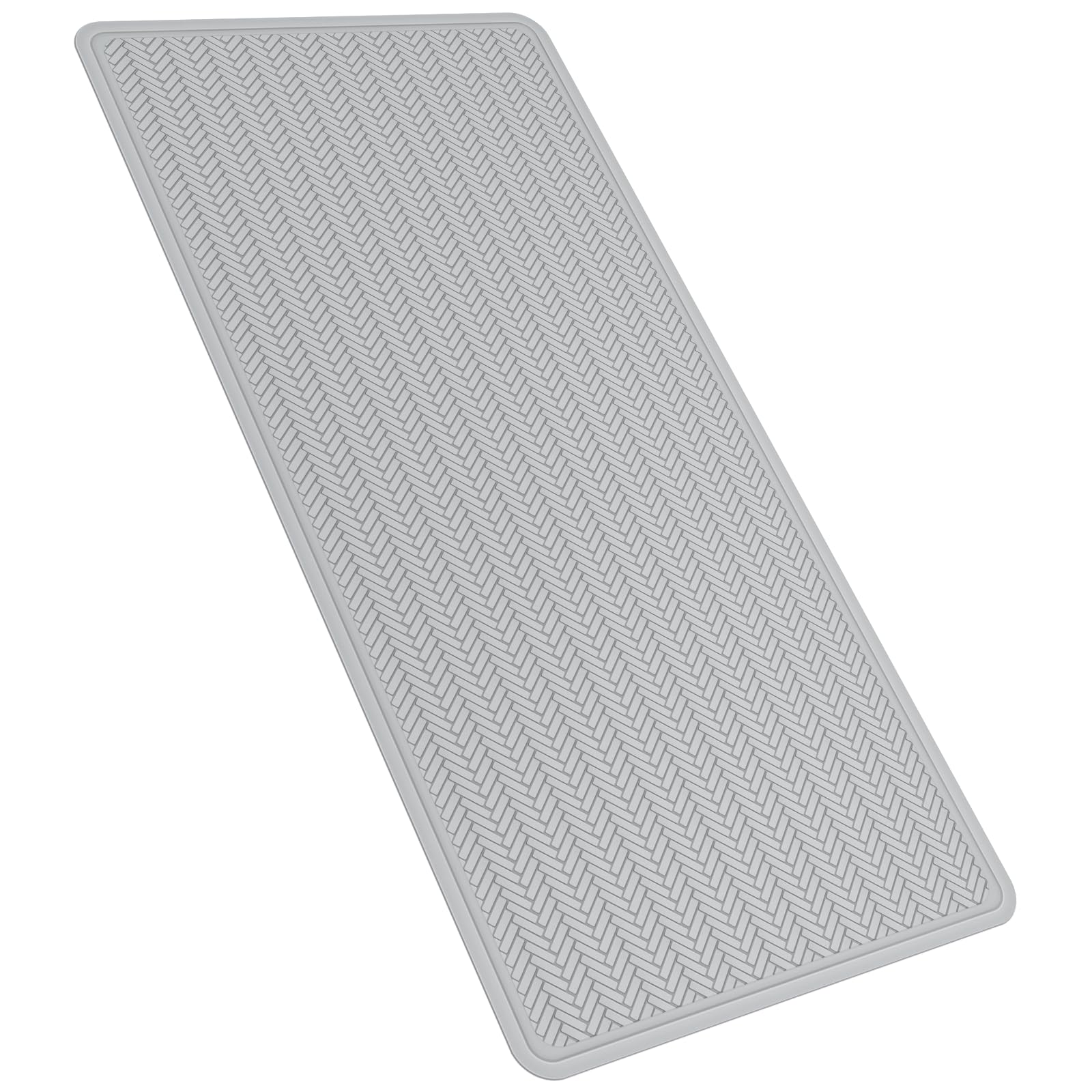 OTHWAY Non-Slip Rubber Bathtub Mat | Extra Long 36x17 Soft Shower Mat