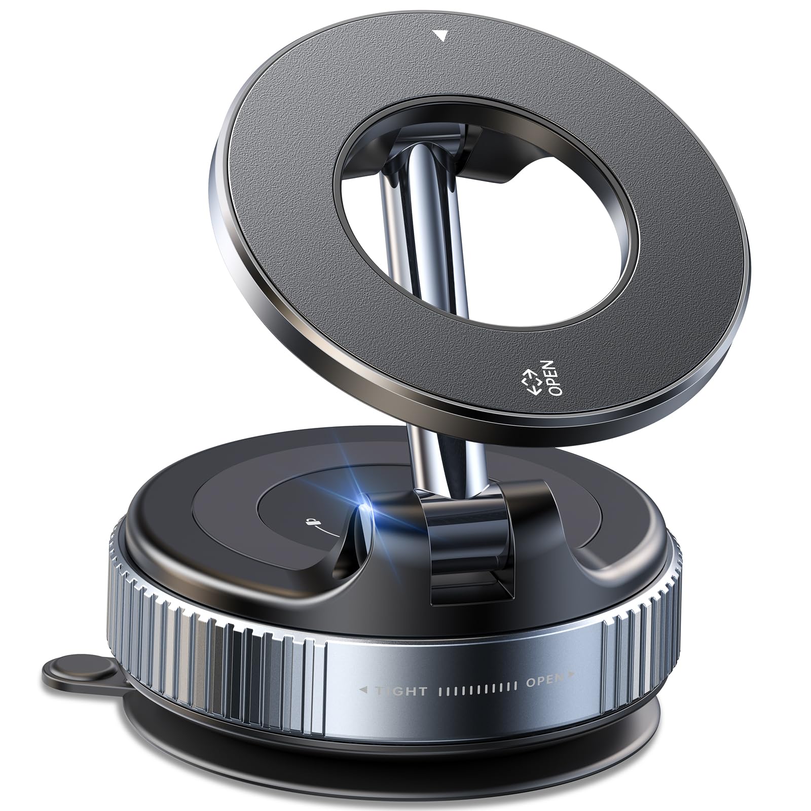 Coolpow Vacuum Magnetic MagSafe Car Phone Holder | 360° Rotatable Mount