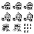 23mm Shower Door Rollers | 8Pcs Sliding Glass Door Wheels