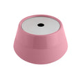 axentia Pink Stoneware Storage Tin with Stainless Steel Lid - 13 cm