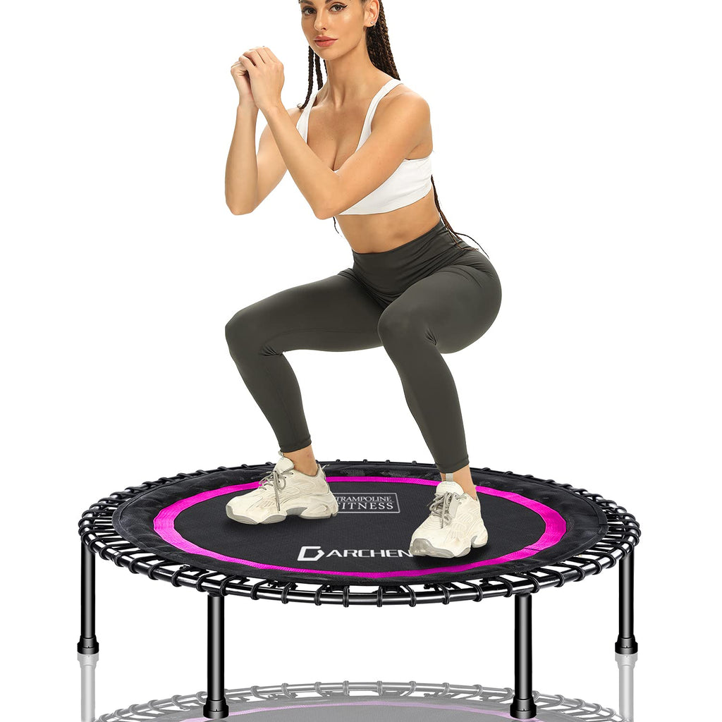 Darchen Mini Trampoline – 200kg Adult Rebounder for Fitness & Cardio