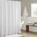 Madison Park Arlo Cotton Shower Curtain – Waffle Weave Hotel Quality