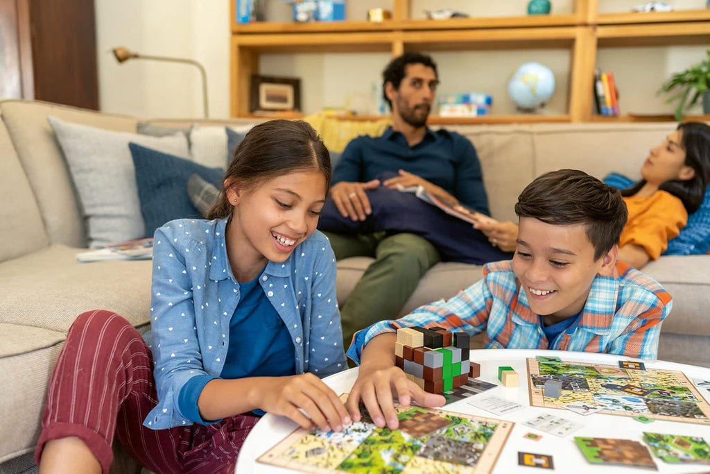 Ravensburger Minecraft Builders & Biomes Strategy Board Game | 2-4 Players