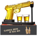 Oaksea Whisky Decanter Set with Shot Glasses – Luxury Barware Gift for Men