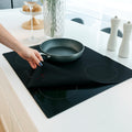 HomeMakers Induction Hob Protector Mat | Large 61x53cm Silicone Cover