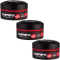 Gummy Ultra Hold Hair Styling Wax - 150ml High Shine (3-Pack)
