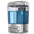 KESTERRA Wall Mounted Soap Dispenser | 700ml Manual Pump for Kitchen & Bath