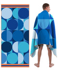 Style Slice Microfibre Beach Towel – Sand Free Quick Dry XL 200x90cm