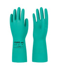 LANON Nitrile Chemical Resistant Gloves – Heavy-Duty Non-Slip, 3 Pairs