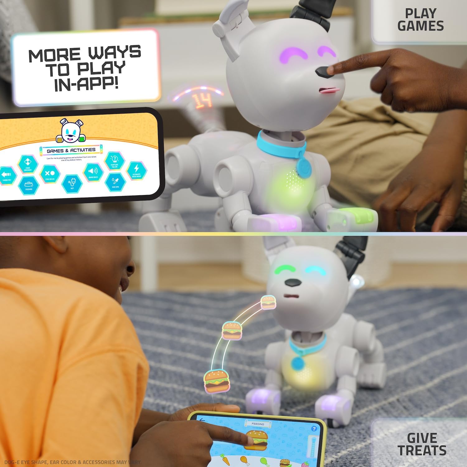 Snaps Dog-E Interactive Robot Dog – App-Connected Smart Toy with POV Tail