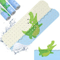 zxevg Baby Bath Mat Non Slip Anti Mould 100x40cmCrocodile