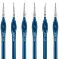 Golden Maple 6PC Miniature Detail Paint Brush Set for Models & Acrylic