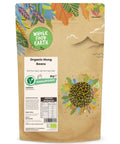Wholefood Earth Organic Mung Beans – 2kg High Protein Vegan Legumes