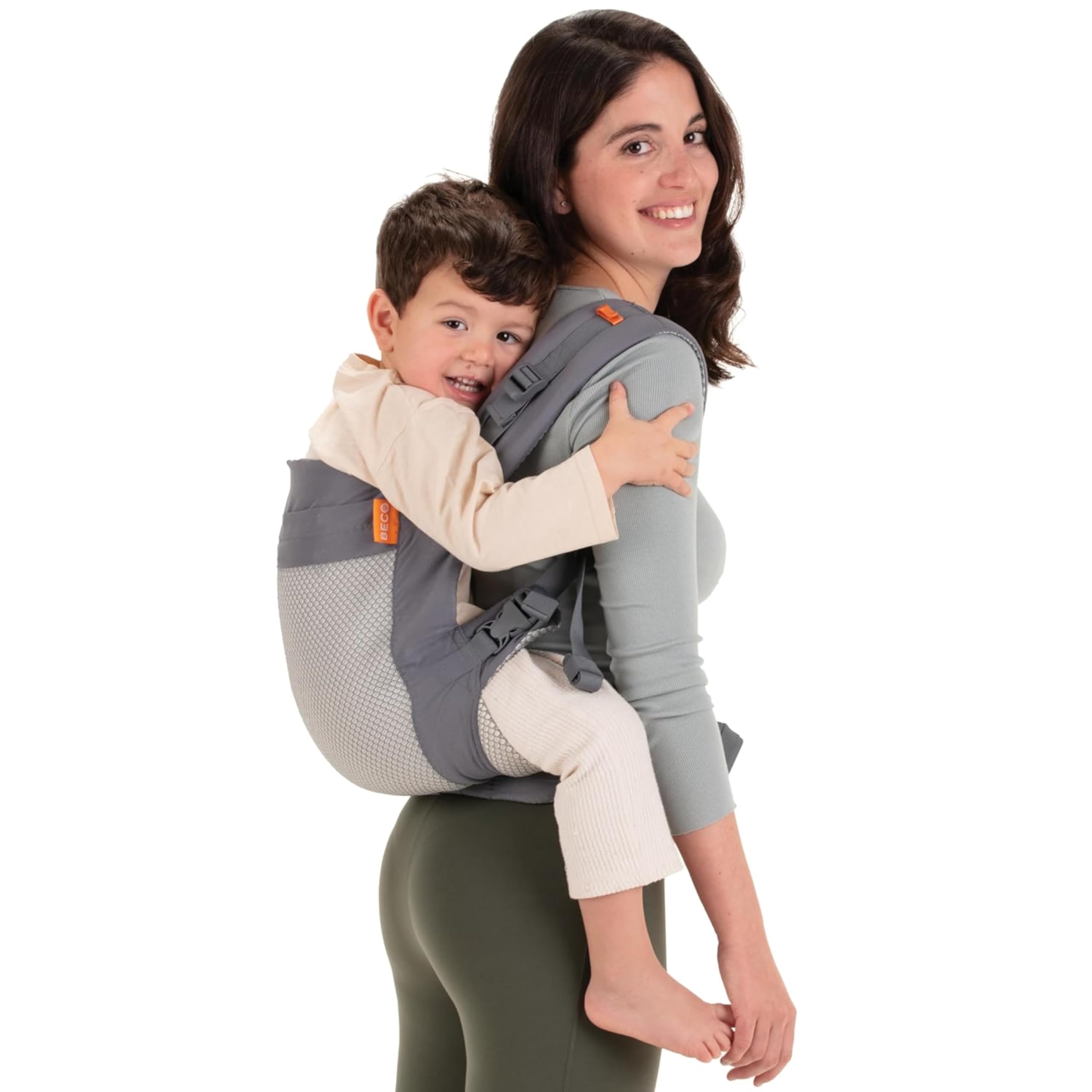 Beco Toddler Carrier – Breathable 3D Mesh Ergonomic Sling, Dark Grey