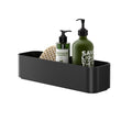 Tiger 2-Store Shower Basket | 35cm Black Wall Tray & Bathroom Rack