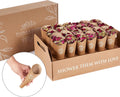 Flora & Bloom Biodegradable Wedding Confetti Kit - 24 Pre-Built Cones