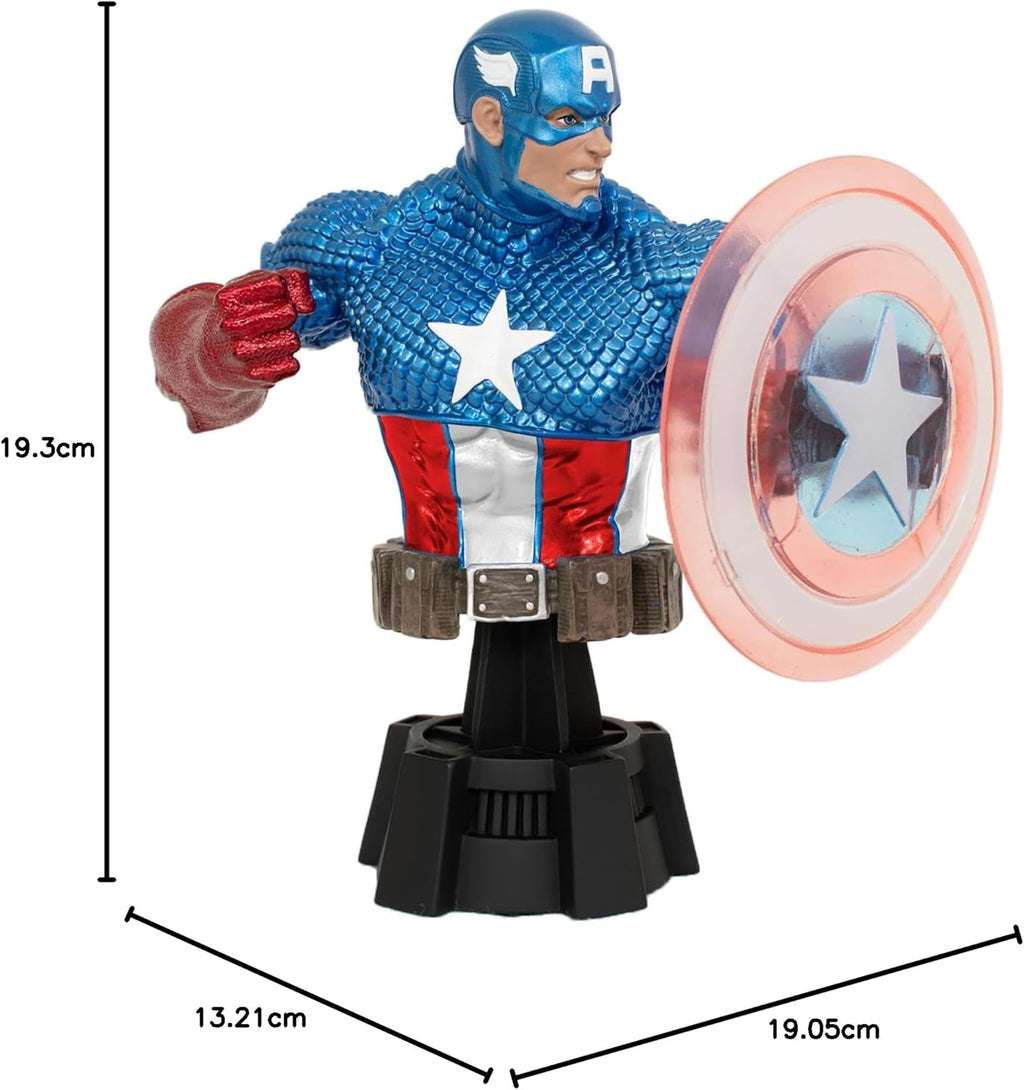 Diamond Select Marvel Captain America Energy Shield 1/7 Mini-Bust