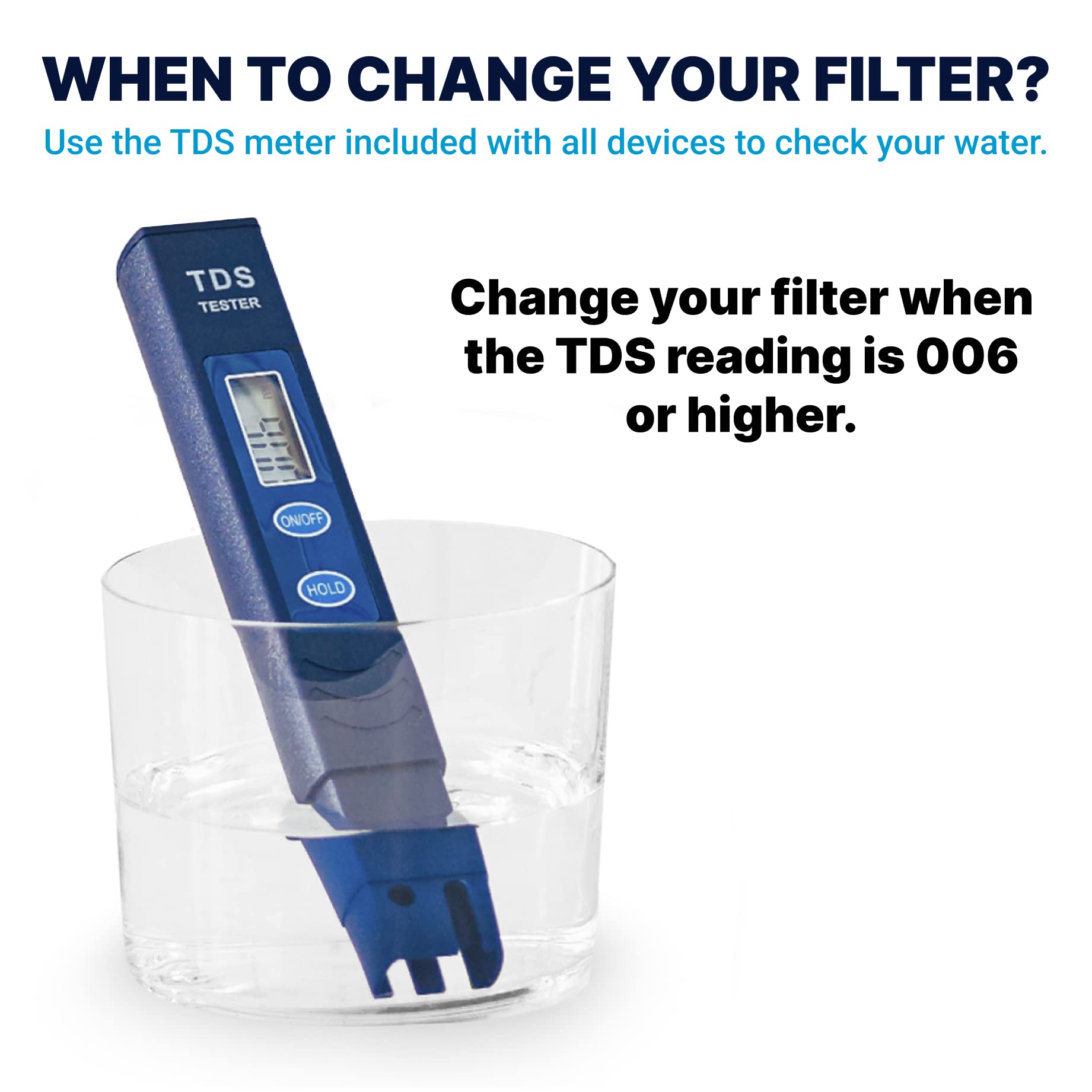 ZeroWater 32 Cup 5-Stage Water Filter Dispenser with TDS Meter