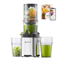AMZCHEF Cold Press Juicer – 126mm Large Feed Chute Slow Juicer