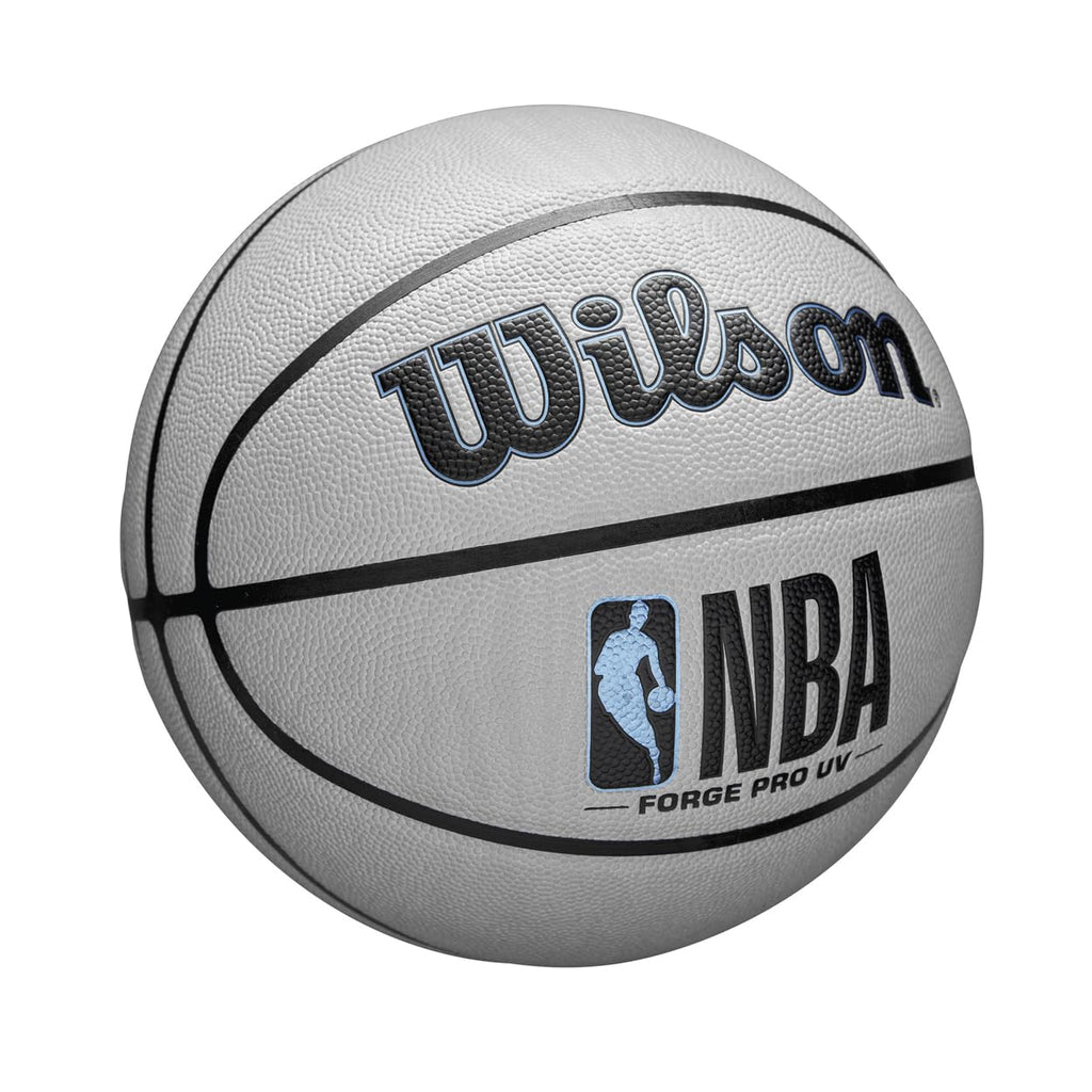 Wilson NBA Forge Pro UV Basketball – Size 7 Indoor/Outdoor Sand